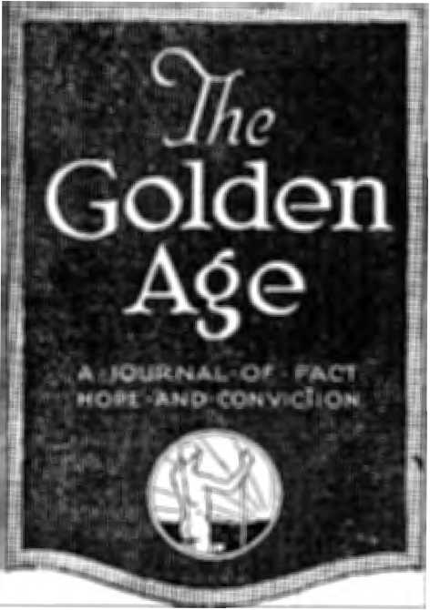 Golden Age-1922 - JWS Online Library