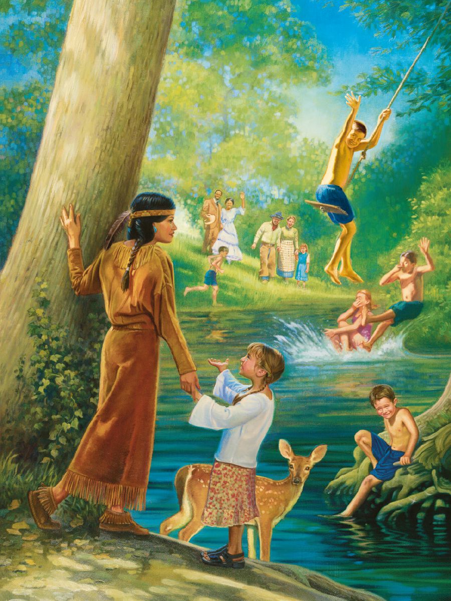 People enjoy good health and happiness in Paradise
