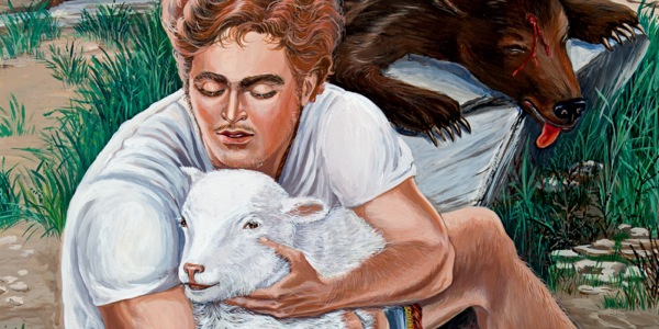 David has killed a bear to protect a lamb
