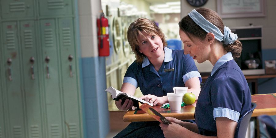 A sister witnesses to a co-worker