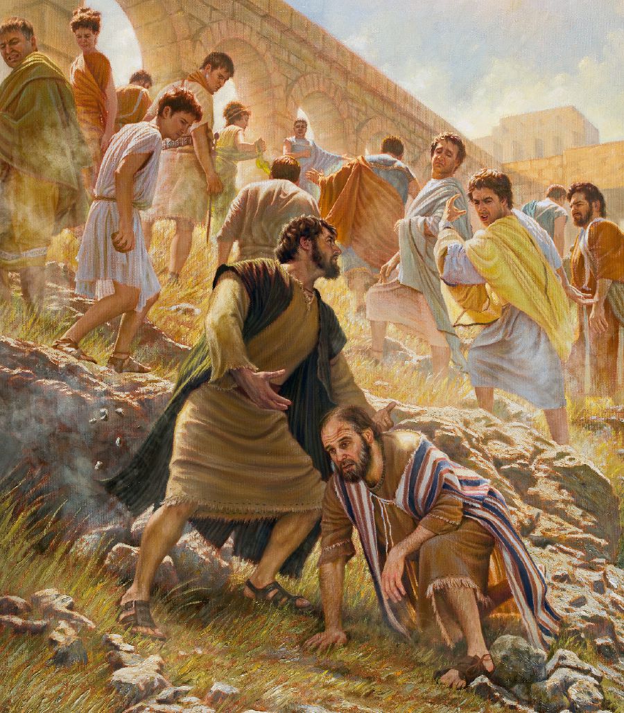 Paul and Barnabas are thrown out of Pisidian Antioch