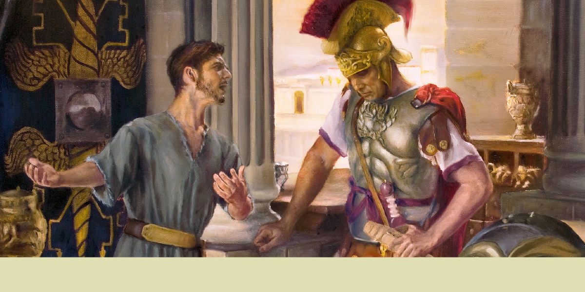 Paul’s nephew speaks to Claudius Lysias