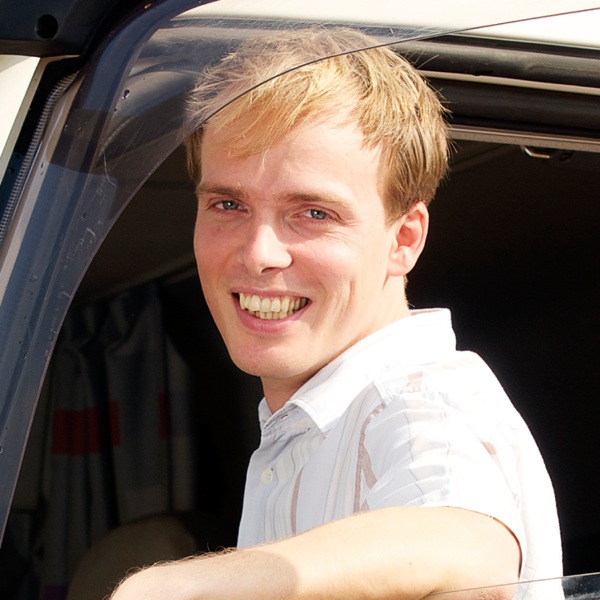 Benjamin smiling