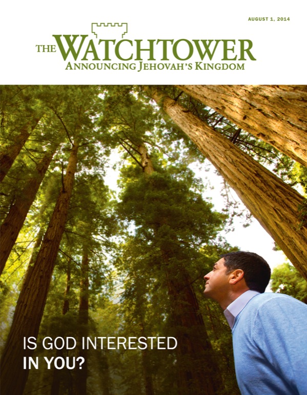 Cover of the Watchtower Magazine, August 2014 | Is God Interested in You?