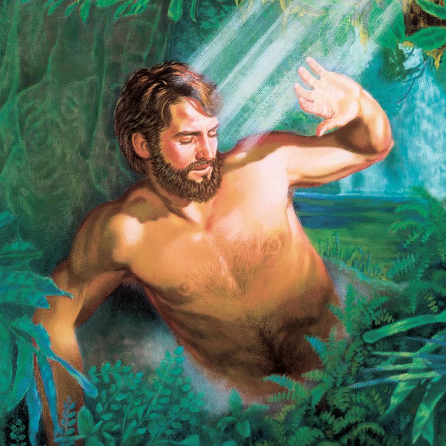 Adam at the time of creation