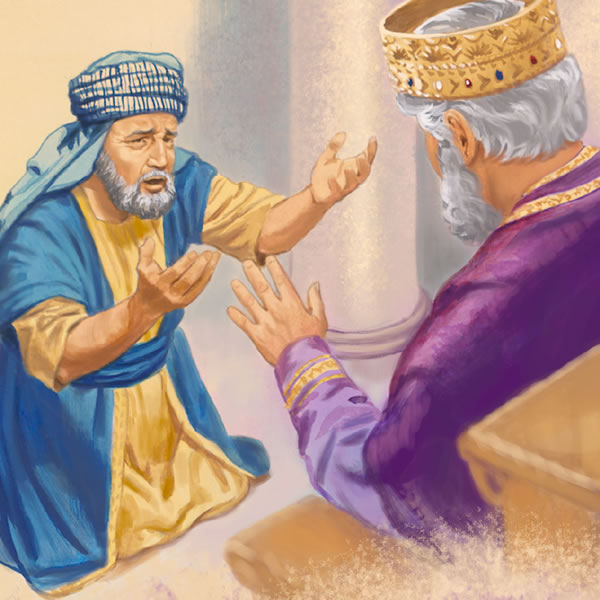 The king forgiving a slave’s debt