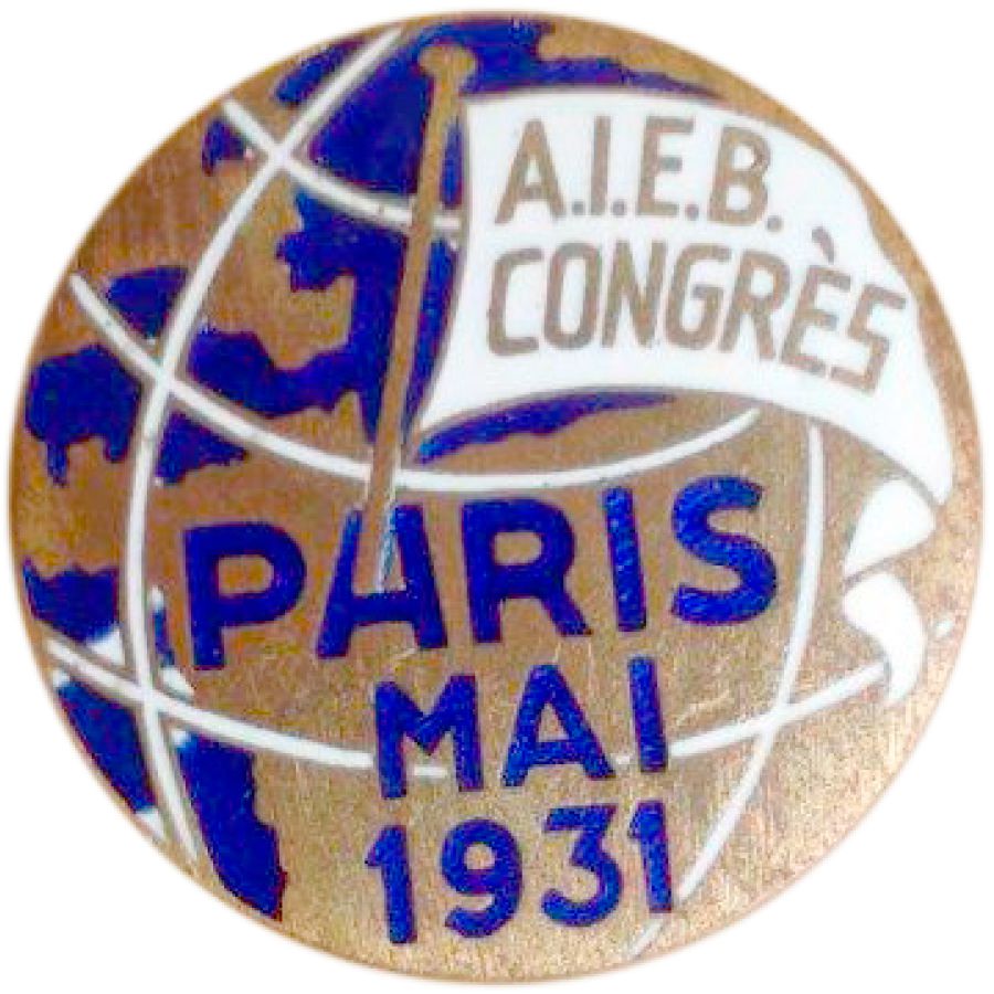 Advertisement for the May 1931 International Convention in Paris, France