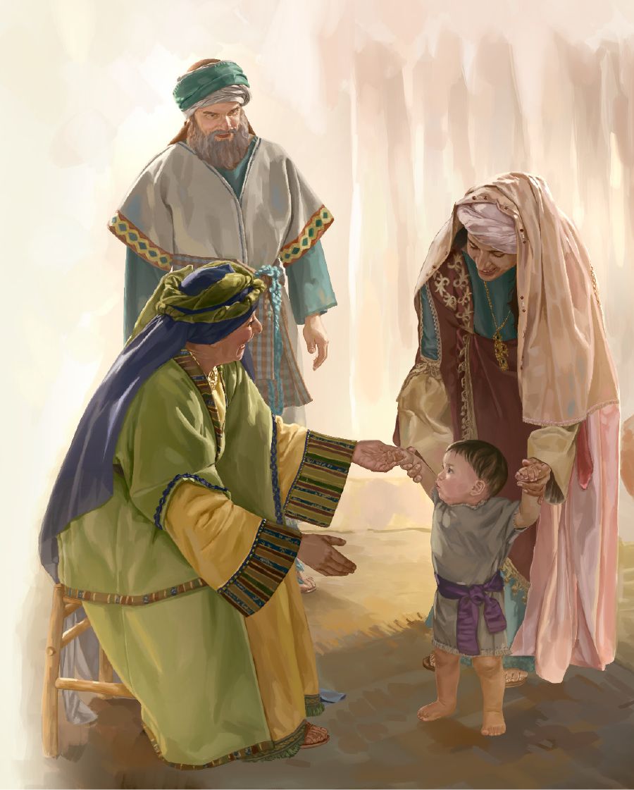 Naomi with Boaz, Ruth, and Obed