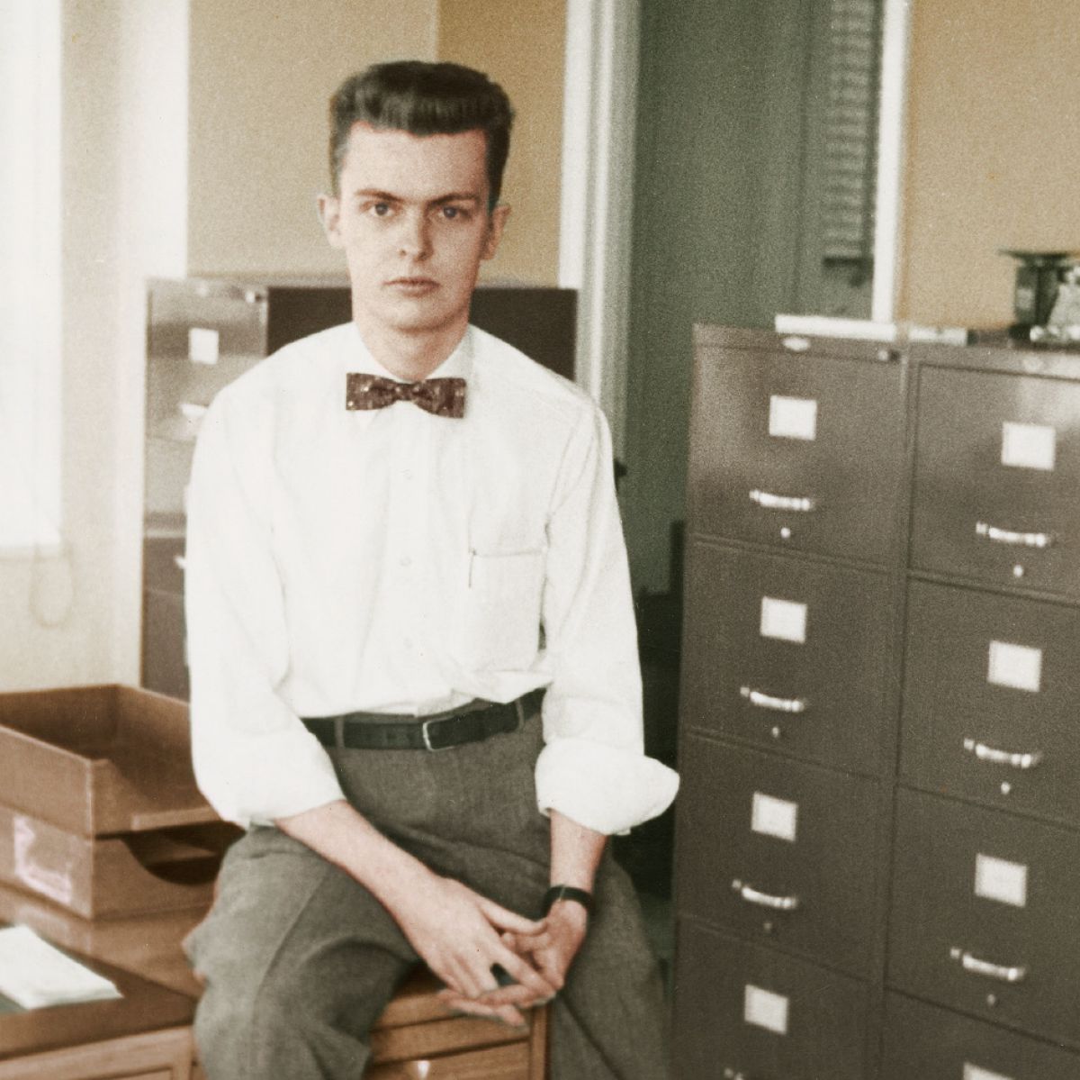 David Sinclair as a young Bethelite