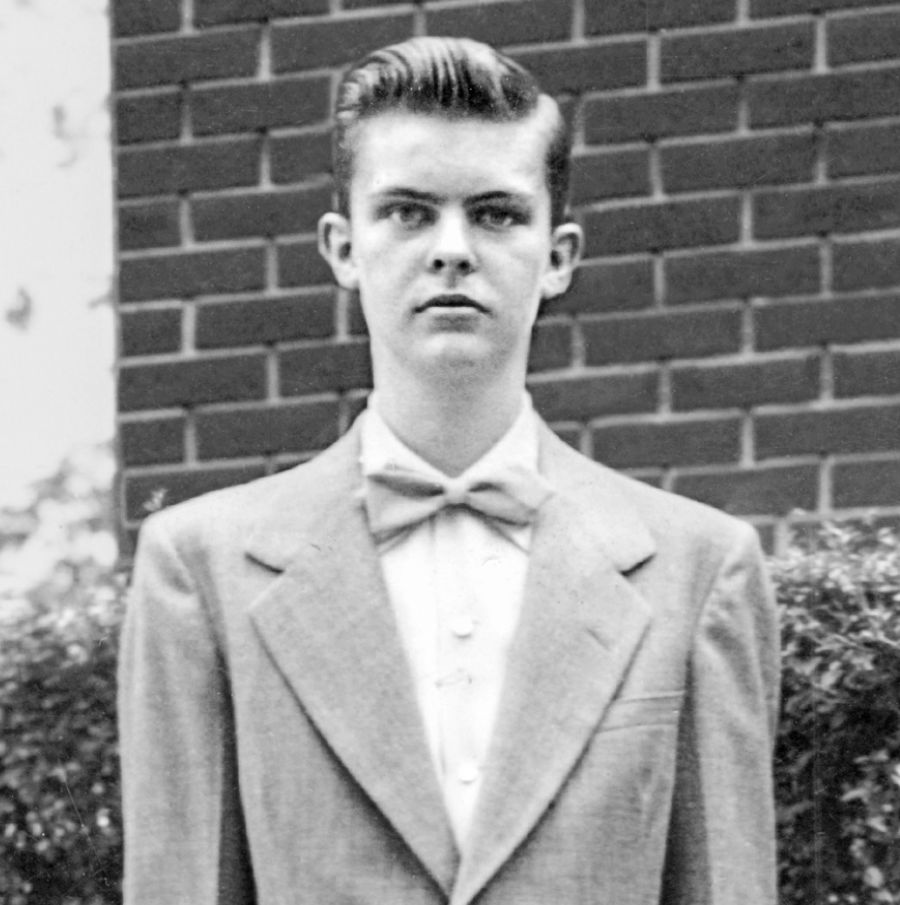 David Sinclair at the age of 17