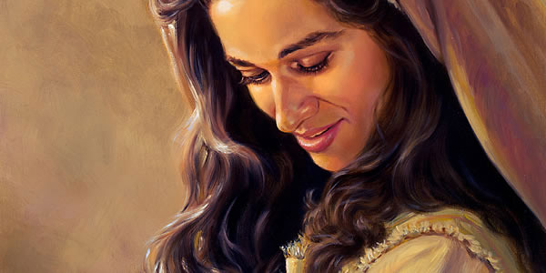 A woman with a compassionate look on her face.