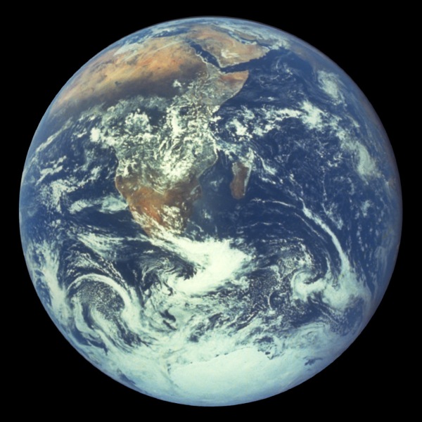 Planet Earth as seen from space