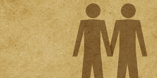 A same-sex couple