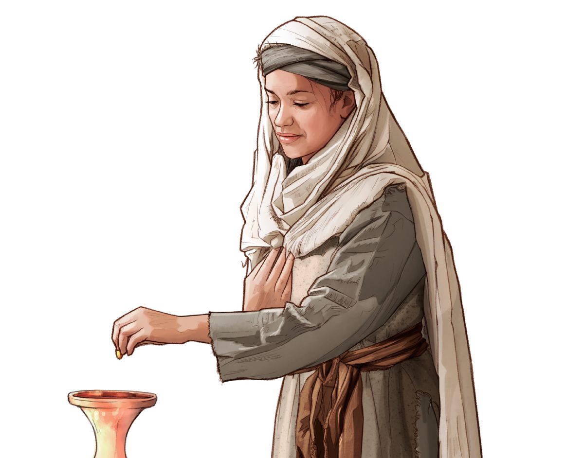 The Treasury Chests and the Widow