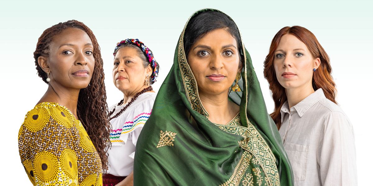 Women of varying ages and nationalities.